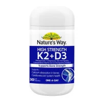 Natures Way Vitamin K2 Plus D3 30 Capsules