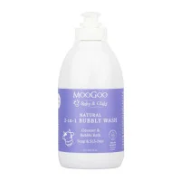 MooGoo 2 in 1 Bubbly Wash 1 Litre