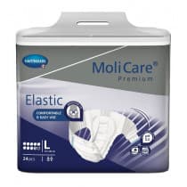 MoliCare Premium Elastic 9 Drops Large 24 Packs