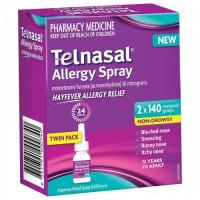 Telnasal Allergy Spray 140 Dose Twin Pack 2 x 140 Doses