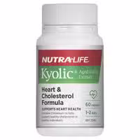 Nutra Life Aged Garlic Extract Heart and Cholesterol Formula 60 Capsules