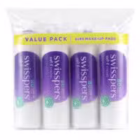 Swisspers Make Up Pads 4 x 80 Pack 