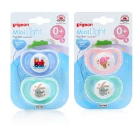 Pigeon MiniLight Pacifier Small Twin Pack