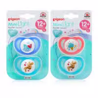 Pigeon MiniLight Pacifier Large Twin Pack