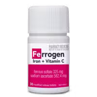 Ferrogen Iron + Vitamin C 30 Tablets