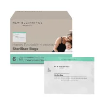 New beginnings Microwave Steriliser Bags 5 pack