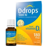 Ddrops Liquid Vitamin D3 1000IU 5ml