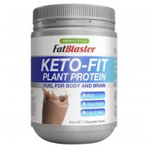 Naturopathica FatBlaster Keto-Fit Plant Protein Shake Chocolate 300g