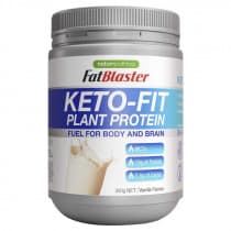 Naturopathica FatBlaster Keto Fit Plant Protein Shake Vanilla 300g