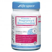Life Space Probiotic Plus Pregnancy & Breastfeeding 50 Capsules