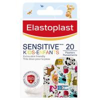Elastoplast Sensitive Kids Animals 20 Pack