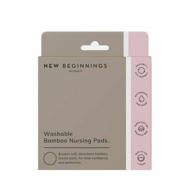 Buy New Beginnings Washable Breast Pads 8 Pack Online Chemist Australia