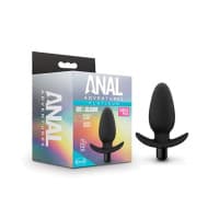 Blush Anal Adventures Platinum Silicone Saddle Plug Black