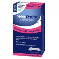 SleepDoctor Nasal Strips Large 12 Pack