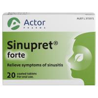 Sinupret Forte Coated 20 Tablets