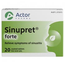 Sinupret Forte Coated 20 Tablets