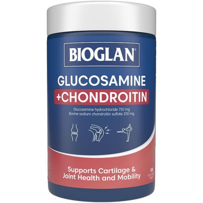 Buy Bioglan Glucosamine + Chondroitin 180 Tablets Online Chemist Australia