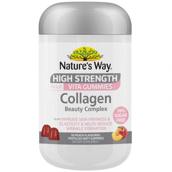 Nature's Way Adult Vita Gummies Sugar Free High Strength Collagen 50 Gummies main image 1