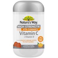 Nature's Way High Strength Adult Vita Gummies Vitamin C + Vitamin D 65's