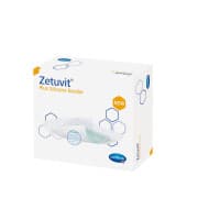 Zetuvit Plus Silicone Border 10cm x 10cm 10pack