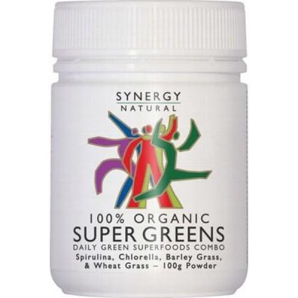 Buy Synergy Natural Organic Super Greens Powder 500g Online Chemist