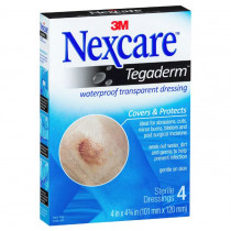 Nexcare Tegaderm 100X120mm Dressing 4 Pack