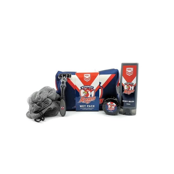 Buy NRL Toiletries Gift Bag Set Sydney Roosters Online