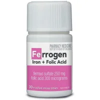 Ferrogen Iron Plus Folic Acid 30 MR Tablets