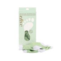 Elive Cracked Heel Treatment Socks  1 Pair Moisturizing Gel and AHA