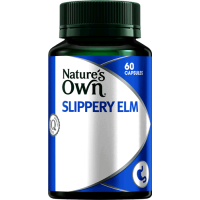 Nature’s Own Slippery Elm 400mg 60 Capsules