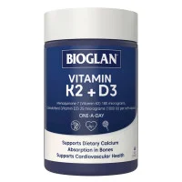 Bioglan Vitamin K2 Plus D3 60 Capsules