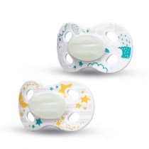 Medela Baby Soother Night & Night 0-6 months Unisex X 2