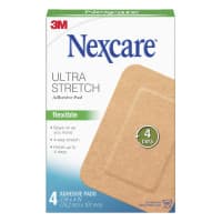 Nexcare Ultra Stretch Adhesive Pad 4s