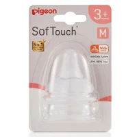 Pigeon SofTouch III Peristaltic + Teat M 2Pk