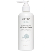 Natio Squeaky Clean Hair & Body Wash 250ml