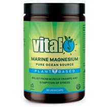 Vital Plant Based Marine Magnesium Pure Ocean Source 90 Vegecaps