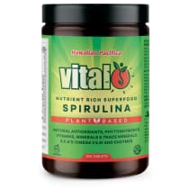 Vital Plant Based Hawaiian Pacifica Nutrient Rich Superfood Spirulina 300 Tablets