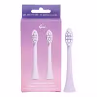 Gem Electric Toothbrush Replacement Heads  Rose 2 Pack