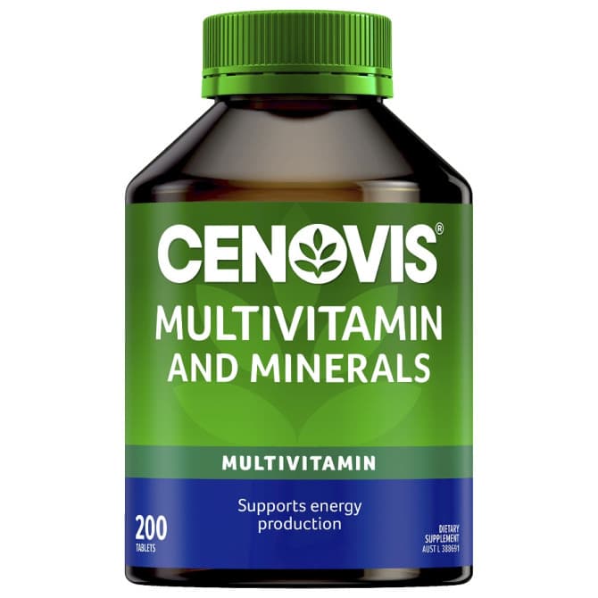 Shop Cenovis Multivitamins and Minerals 200 Tablets Online