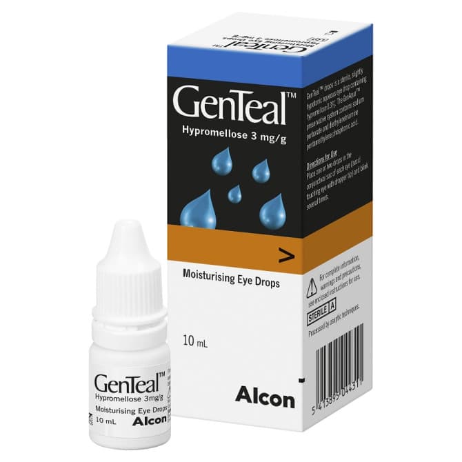 Shop Genteal 0.3 Hypromellose Eye Drops 10ml Online