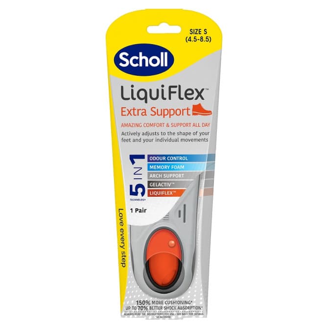 Buy Scholl Liquiflex Insoles Small Online Chemist Australia
