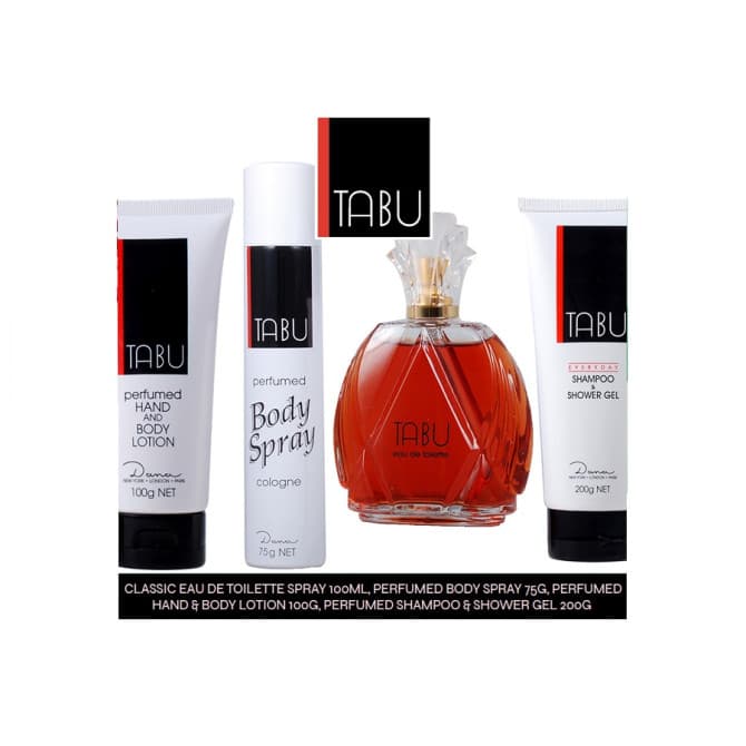 Buy Tabu Classic 4 Piece Gift Set Online Chemist Australia