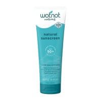 Wotnot Natural Sunscreen Clear Matte Finish SPF 50 Plus 125g