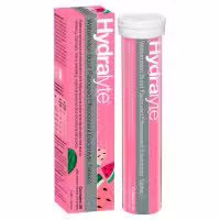 Hydralyte Watermelon Burst Flavoured Effervescent Electrolyte 20 Tablets