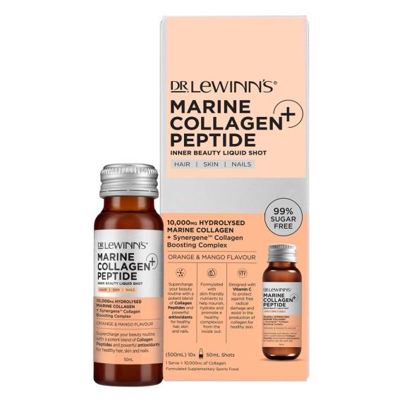 Dr. Lewinn’s Marine Collagen Liquid Shot 50ml Orange Mango – Chemist Australia