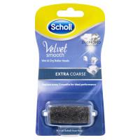 Scholl Velvet Smooth Wet And Dry Roller Heads Extra Coarse