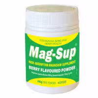 Mag Sup Oral Powder Berry Flavoured Powder 200g