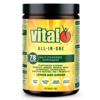 Vital All In One Daily Health Supplement Lemon and Ginger 120g