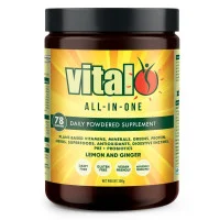 Vital All In One Daily Health Supplement Lemon And Ginger 300g