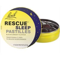 Bach Original Flower Remedies Rescue Sleep Pastilles Blackcurrant 50g